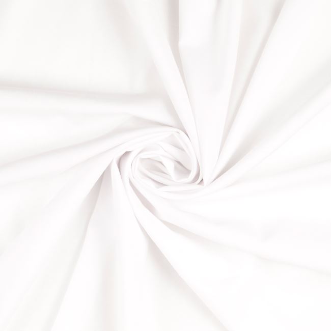 Viskózová elastická látka v bílé barvě 207.227.5003