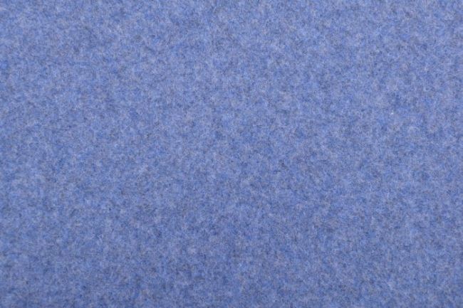 Bavlněný fleece s Oeko-Tex v modré barvě OR8001-007