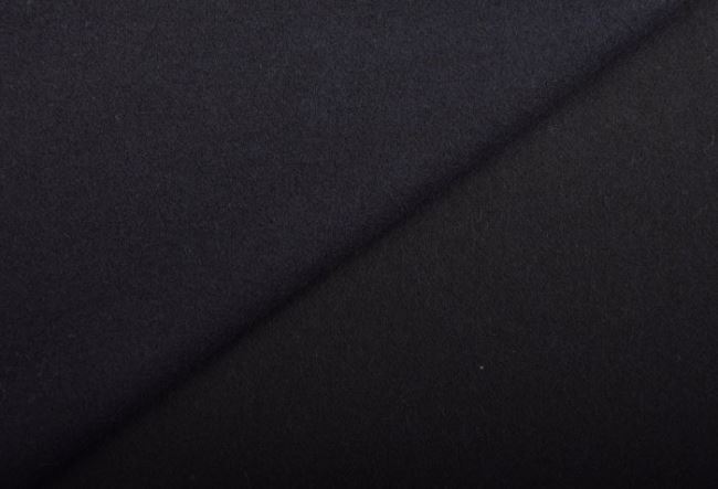Oboustranný flauš v černé a tmavě modré barvě PS62
