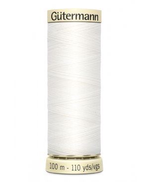 Univerzální šicí nit Gütermann v bílé barvě 800