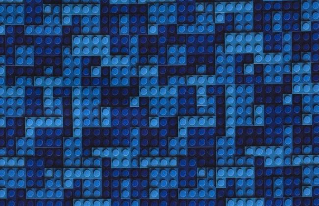 Softshell v modré barvě s potiskem lega 15504/008