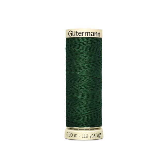 Univerzální šicí nit Gütermann v tmavě zelené barvě 456