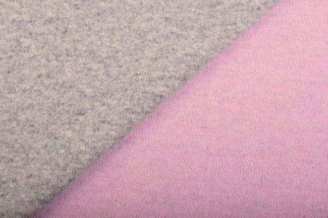 Oboustranná pletenina v růžové barvě PA82