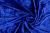 Velour de panne - královská modř 0140/650