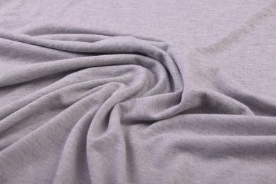 Viskózový úplet ve světle šedé melírované barvě MI66228