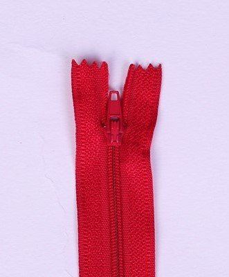 Spirálový zip v červené barvě 20cm I-3C0-148