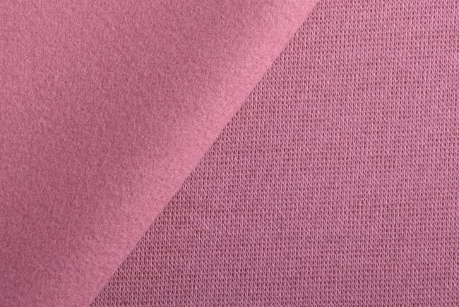 Počesaná pletenina ve starorůžové barvě Q22251-013