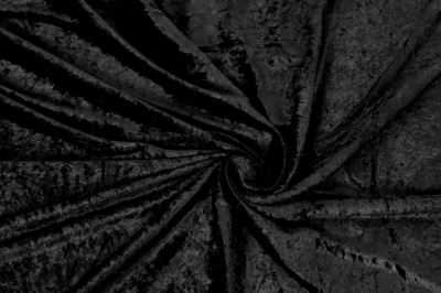 Velour de panne černý 0140/999