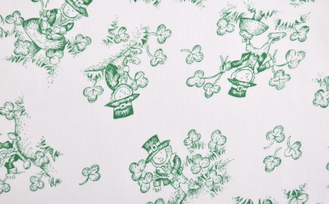 Americká bavlna na patchwork s potiskem skřítka 199PYOPM/140
