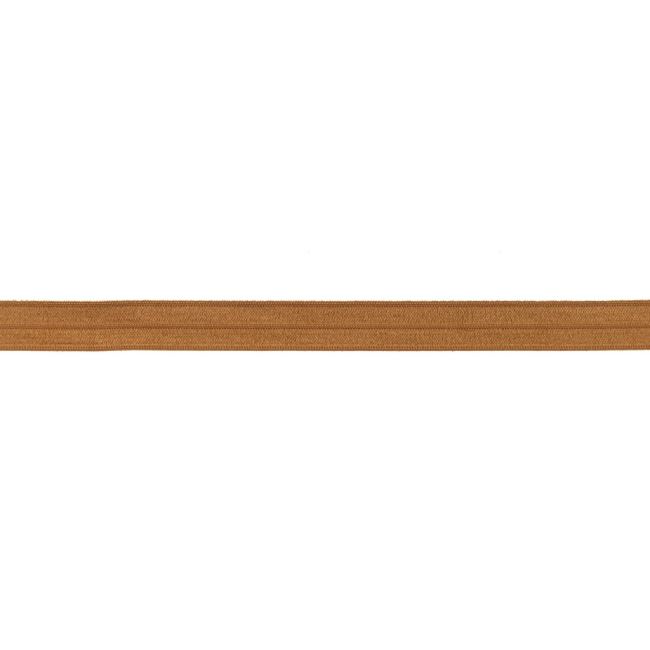 Lemovací gumička v karamelové barvě 1,5 cm široká 184168