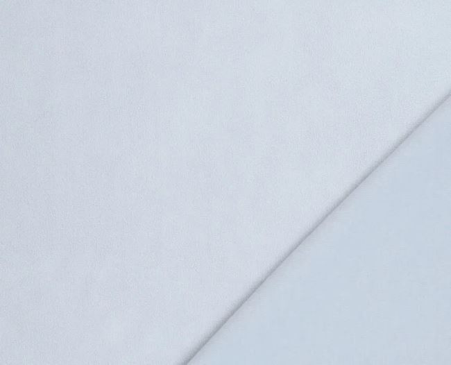 Prémiový bavlněný fleece v modré barvě s nízkým vlasem 0947/635