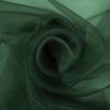 Organza v tmavě zelené barvě 0400/200