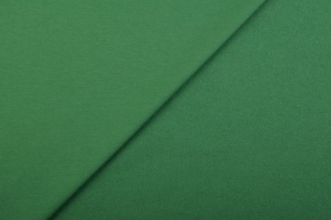 Teplákovina French Terry v zelené barvě 02775/125