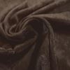 Velour de panne v hnědé barvě 0140/105