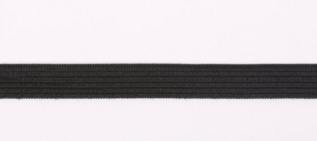 Prádlová guma černá o šíři 10 mm I-EL0-88010-332