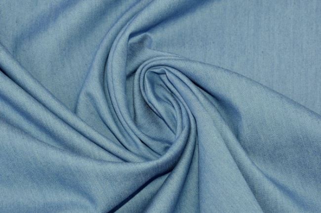 Košilová riflovina v modré barvě 0865/052