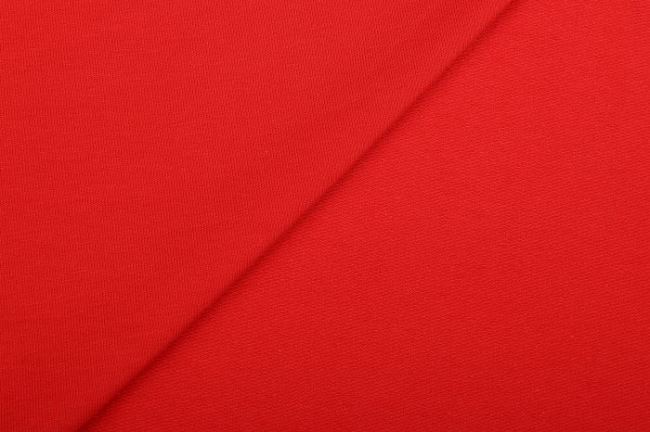 Teplákovina French Terry v červené barvě TU14604/015