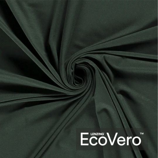 Viskózová teplákovina Eco Vero v lahvově zelené 18501/024