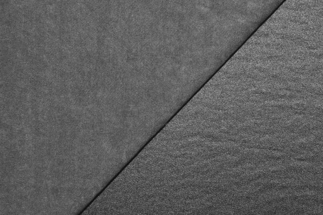 Broušené silky v tmavě šedé barvě S1893R-1027