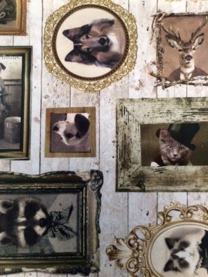 Dekorační látka s digitálním potiskem obrazů 1216/051