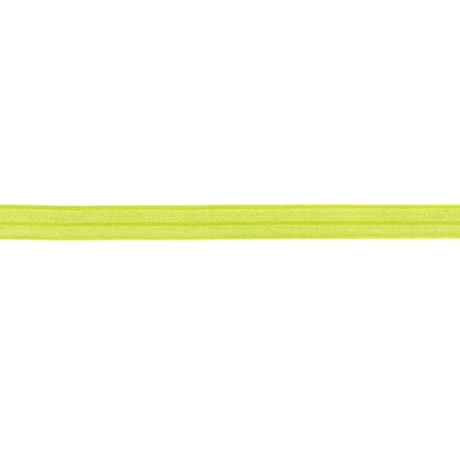 Lemovací gumička v limetkové barvě 1,5 cm široká 40589