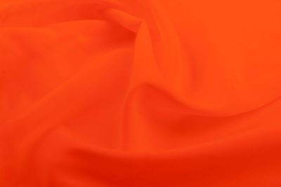Kus 3 m - viskózová látka v oranžové barvě MOR0202/1