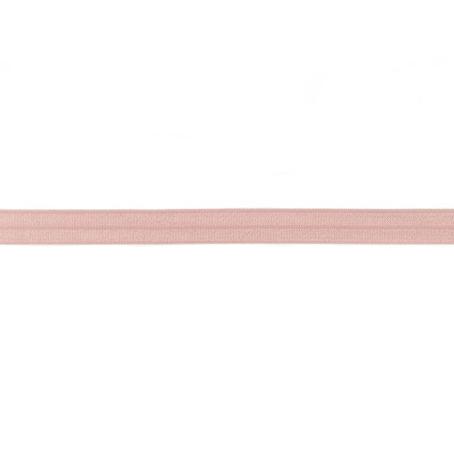 Lemovací gumička ve starorůžové barvě 1,5 cm široká 182692