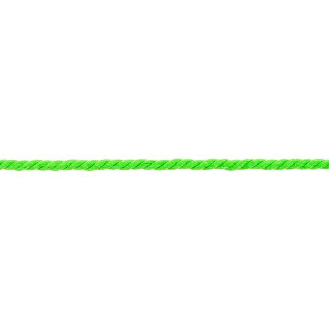 Ozdobná šňůrka v neonově zelené barvě 32509
