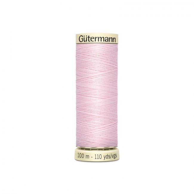 Univerzální šicí nit Gütermann v jemné růžové barvě 372