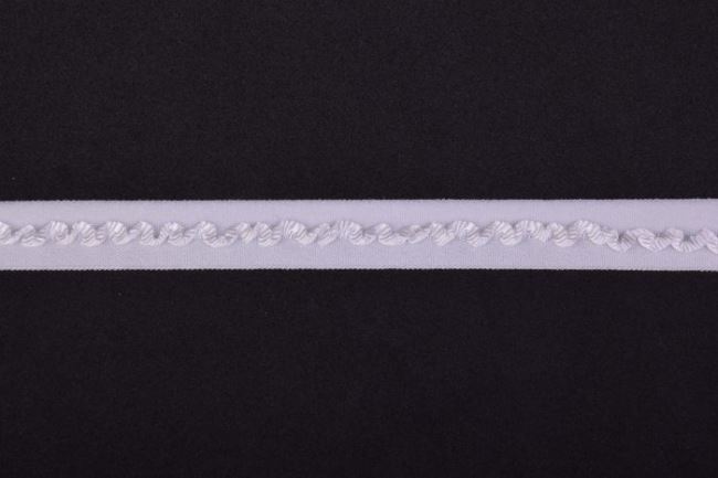 Lemovací pruženka ve smetanové barvě o šíři 1,7 cm 41651