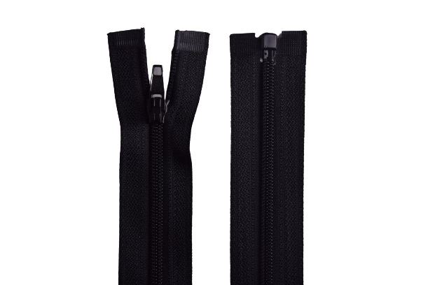 Dělitelný zip černé barvy dlouhý 35 cm 3CR35/332