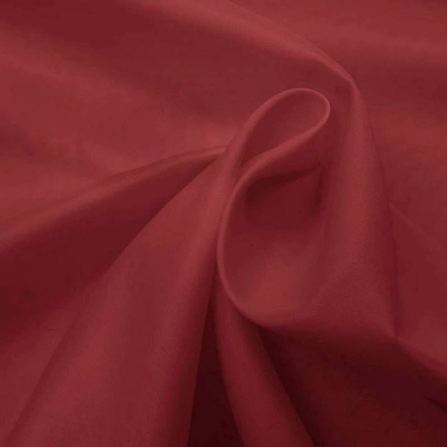 Podšívka polyesterová v tmavě červené barvě 180T/181444