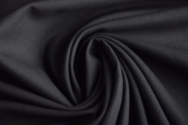 Bavlněné plátno v tmavě šedé barvě 0150/985