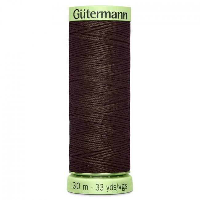 Extra silná šicí nit Gütermann v tmavě čokoládové barvě J-696