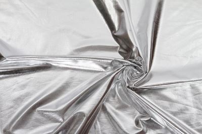 Lamé pletenina ve stříbrné barvě 09746/070