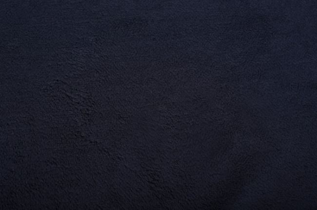 Fleece s chlupem tmavě modré barvy 5337/008