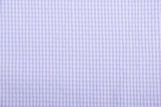Krešovaná halenkovina s jemnou kostkou v šedé a bílé barvě 04160/061