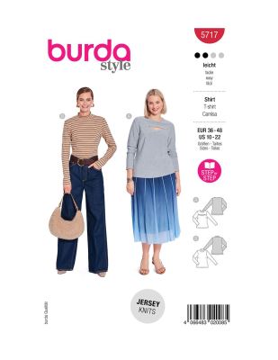 Střih na triko ve vel. 36-48 5717