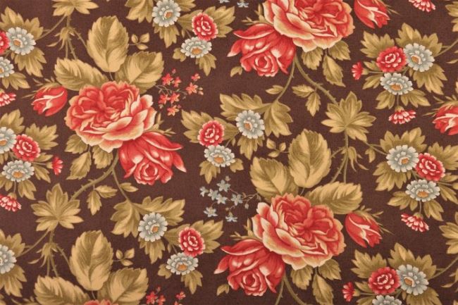Americká bavlna na patchwork z kolekce Rosewood od 3 Sisters 44180-13