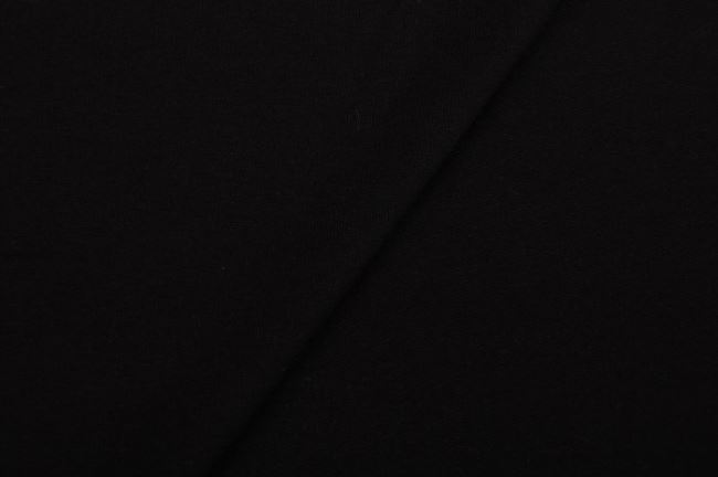 Teplákovina Frech Terry v černé barvě 02775/069