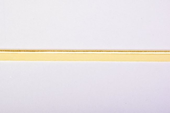 Lemovací pruženka ve žluté barvě o šířce 1cm 43628