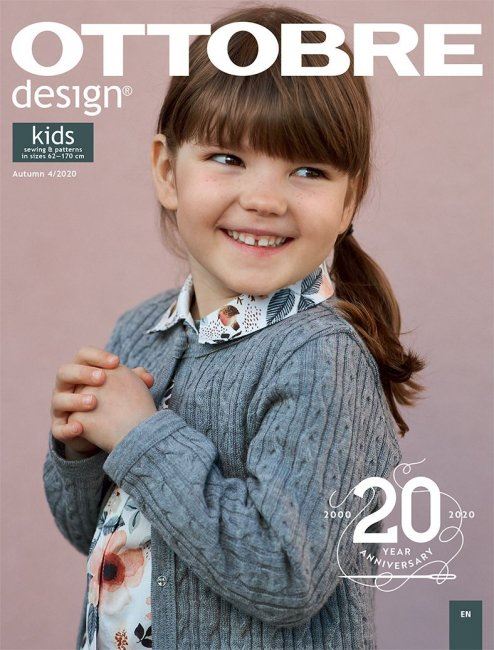 Časopis se střihy pro děti OTTOBRE 2020/4 ST019