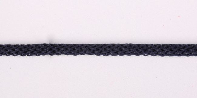 Šňůrka v tmavě modré barvě 5mm široká K-S10-5501-330
