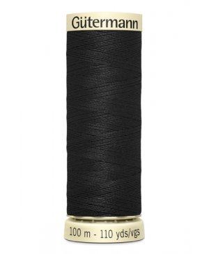 Univerzální šicí nit Gütermann v černé barvě 000