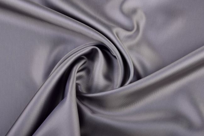 Podšívka polyesterová v tmavě stříbrné barvě PD871