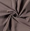 Viskózová látka s příměsí lnu v hnědé barvě 13579/054