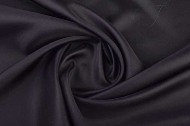 Podšívka polyesterová v černé barvě 0255/891