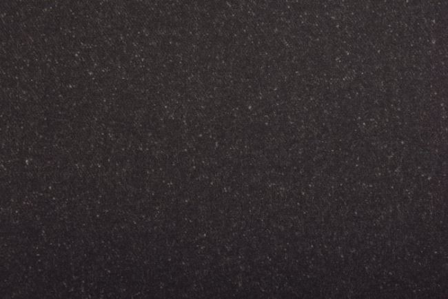 Kabátová látka v černé barvě K259