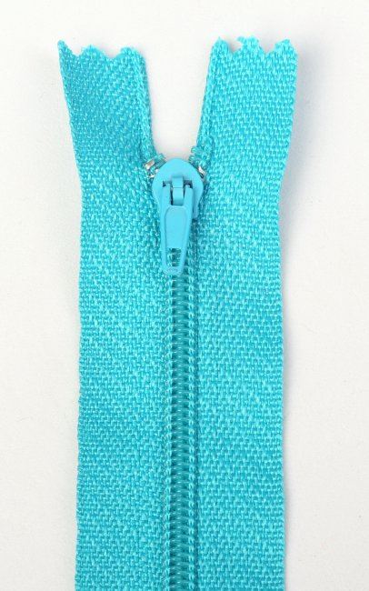 Spirálový zip modré barvy 16cm I-3S0-16-205
