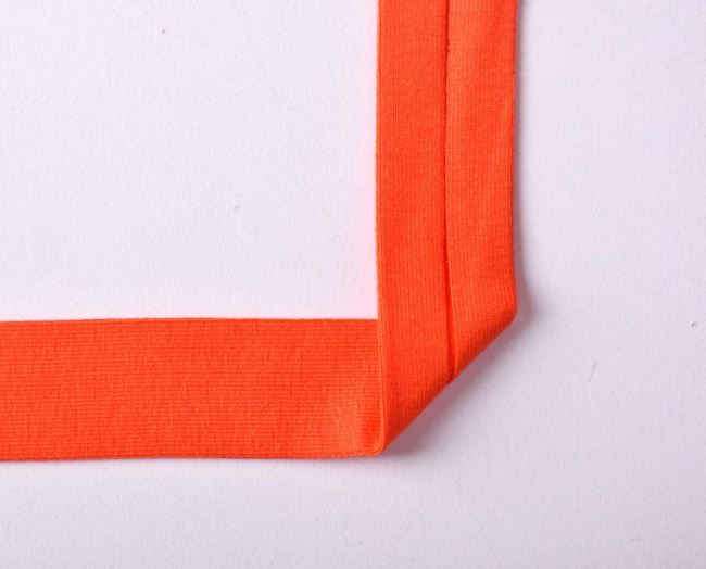 Viskózový lemovací proužek v oranžové barvě DOKI935